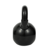 35 Lb Vinyl-Dipped Cast Iron Kettlebell – Black