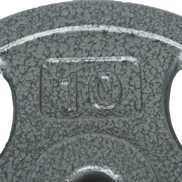 10 Lb Grip Weight Plate – Silver
