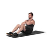 Fitness Mat with Carry Strap - Black