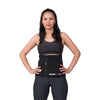 Zippered Waist Trimmer Belt – Black