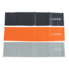 3-Pack Looped Resistance Bands – Black/Orange/White