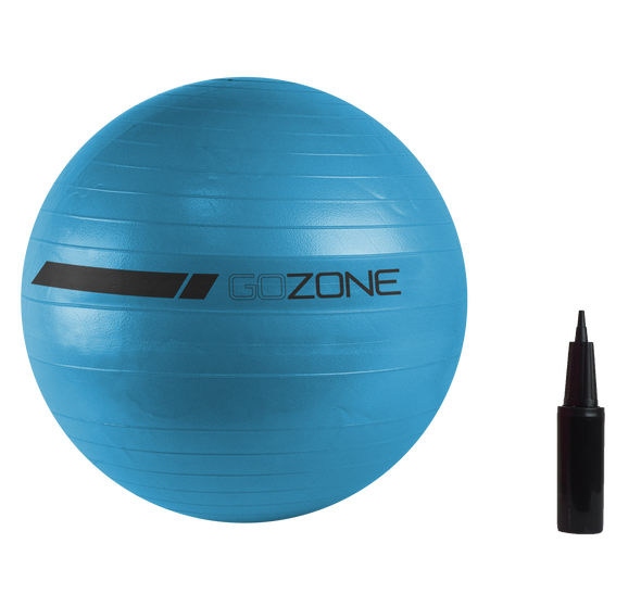 75cm Exercise Ball – Blue/Black