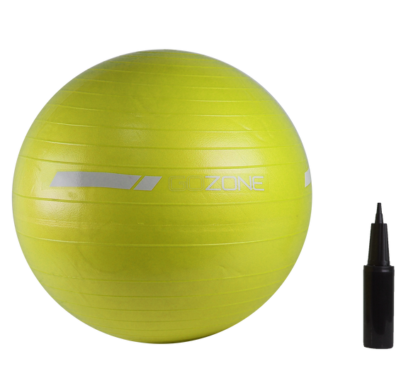 55cm Stability Ball – Lime/White