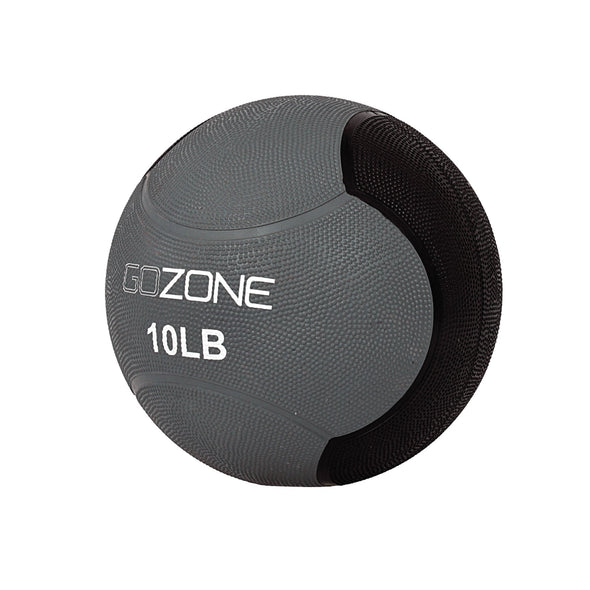 10 Lb Medicine Ball – Grey/Black
