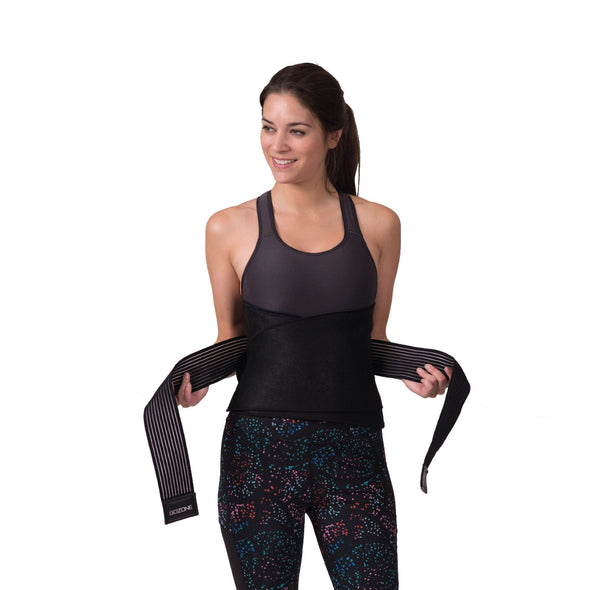 Hot/Cold Dual Back Support – Black