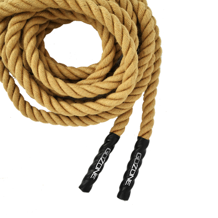 20ft Battle Rope – Natural/Black