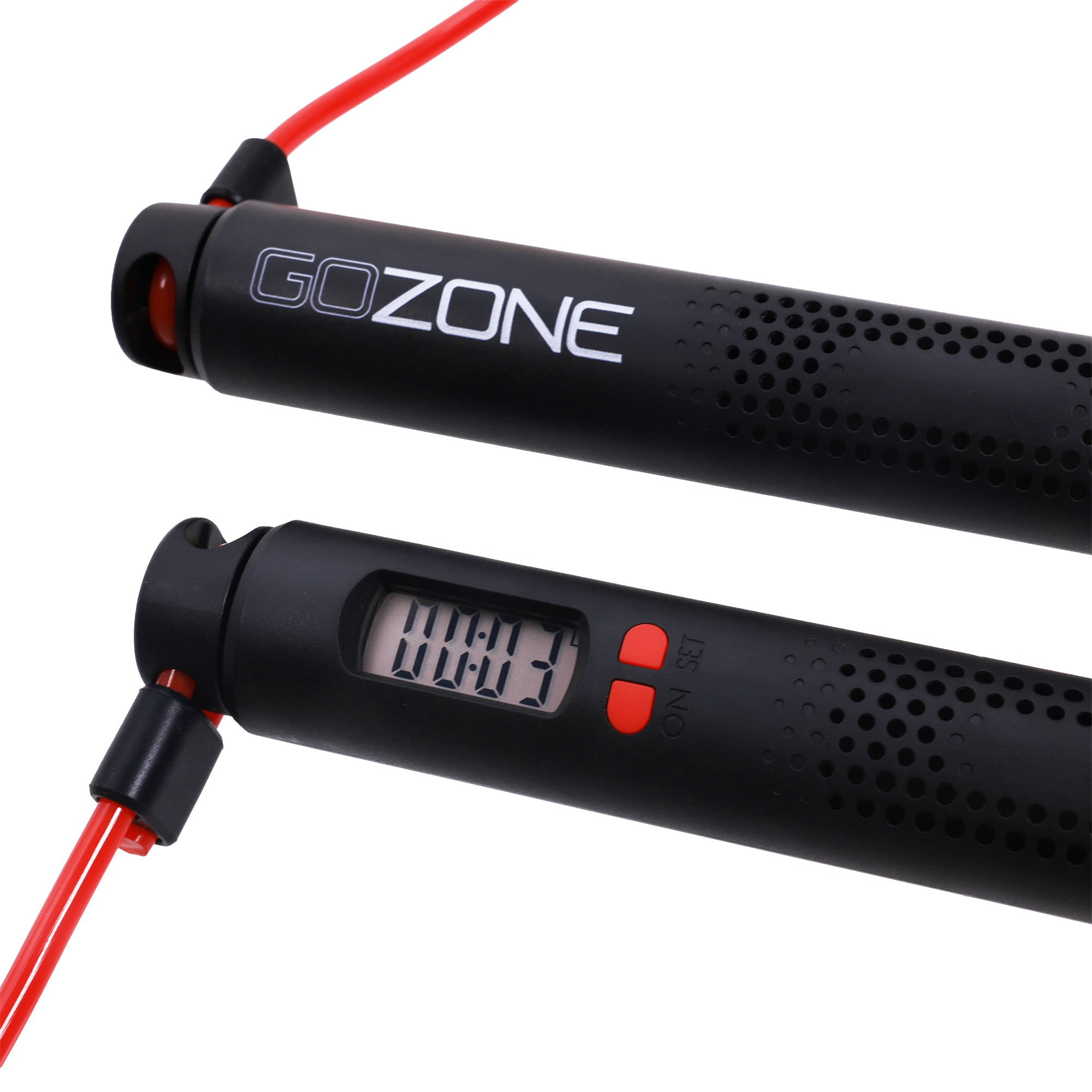 Cardio Jump Rope – Red/Black – GoZone – GoZone Canada