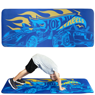 Hot Wheels Exercise Mat - Blue Combo