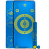 4mm Printed Toss & Go Activity Mat – 24" x 54" – Blue/Yellow