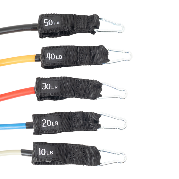 All-In-One Resistance Band Set – Multi-Color