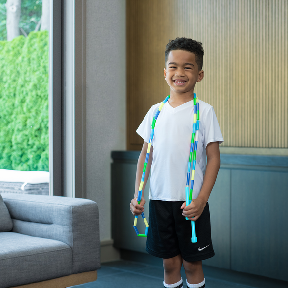 Gozone Jump Rope Beaded Jump Rope – Blue/Green – GoZoneUSA
